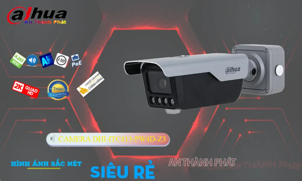 DHI-ITC413-PW4D-IZ3 sắc nét Dahua DHI-ITC413-PW4D-IZ3 sắc nét Dahua