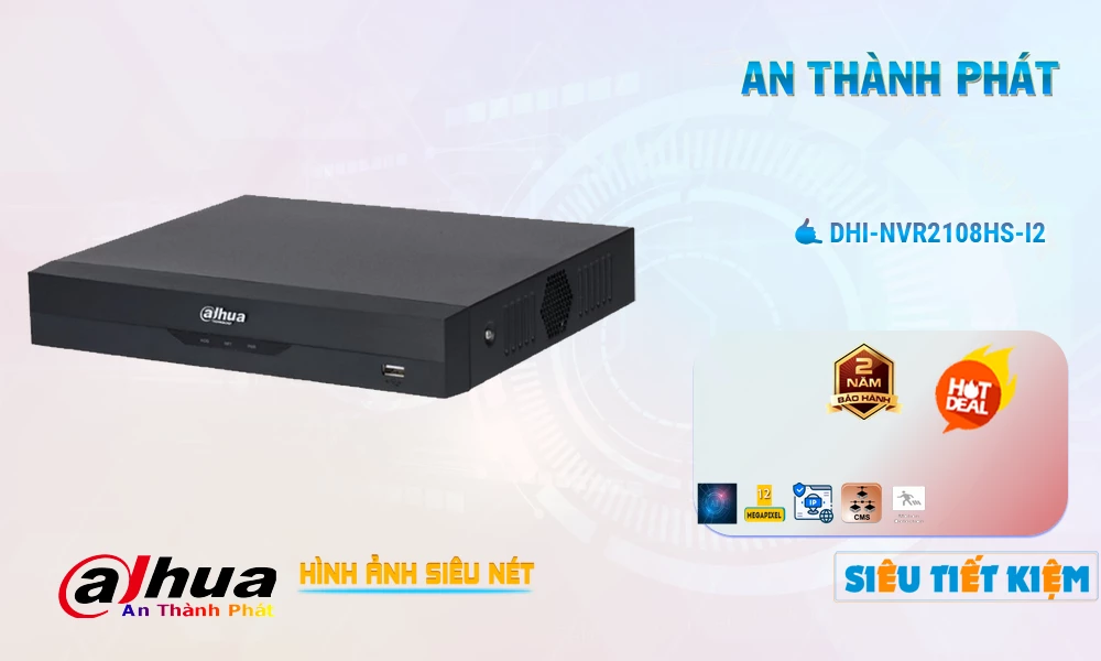 DHI-NVR2108HS-I2 sắc nét Dahua