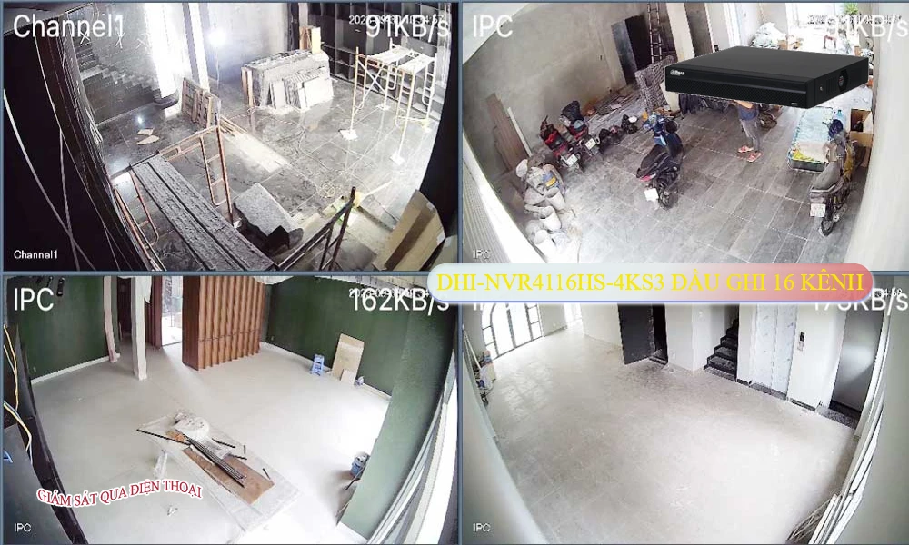 DHI-NVR4116HS-4KS3 Đầu Thu Dahua ❇ DHI-NVR4116HS-4KS3 Đầu Thu Dahua ❇