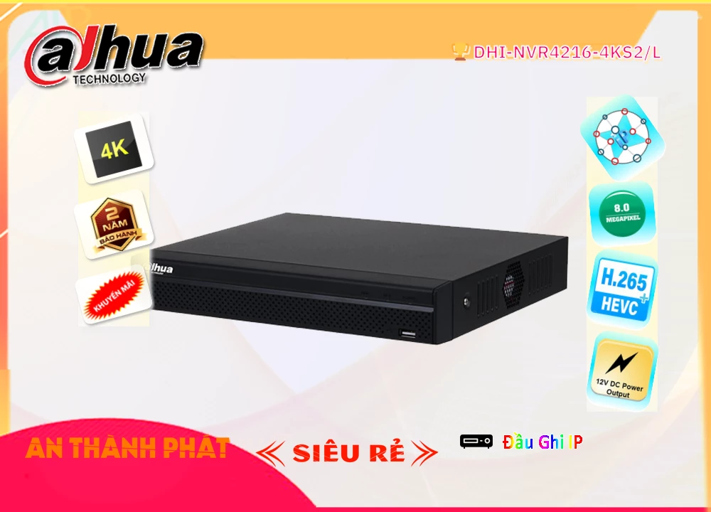 ✲ Đầu Thu KTS Dahua DHI-NVR4216-4KS2/L Chức Năng Cao Cấp,Giá DHI-NVR4216-4KS2/L,DHI-NVR4216-4KS2/L Chiết khấu cao,Bán rẻ ,Bán Sỉ ,cửa hàng bán DHI-NVR4216-4KS2/L HD IP ,DHI-NVR4216-4KS2/L giá mới nhất,Giá Bán DHI-NVR4216-4KS2/L,DHI-NVR4216-4KS2/L chiết khấu cao,DHI-NVR4216-4KS2/L bán rẻ