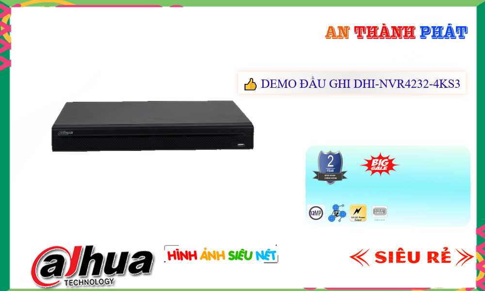 DHI-NVR4232-4KS3 Hình Ảnh Đẹp Dahua DHI-NVR4232-4KS3 Hình Ảnh Đẹp Dahua