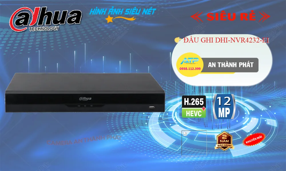DHI-NVR4232-EI sắc nét Dahua