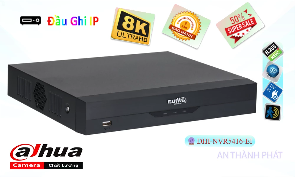 DHI-NVR5416-EI sắc nét Dahua