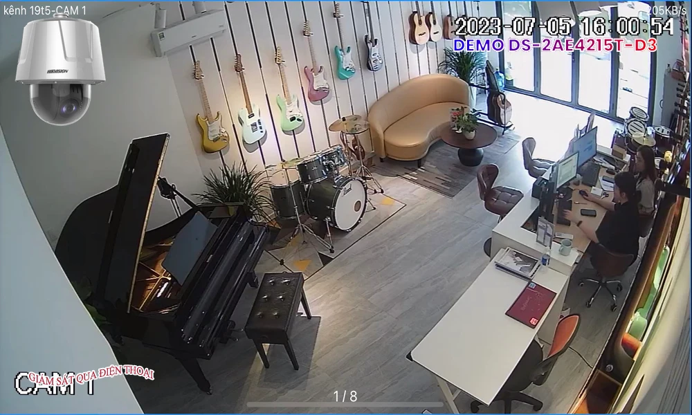 Camera Hikvision DS-2AE4215T-D3 360 độ