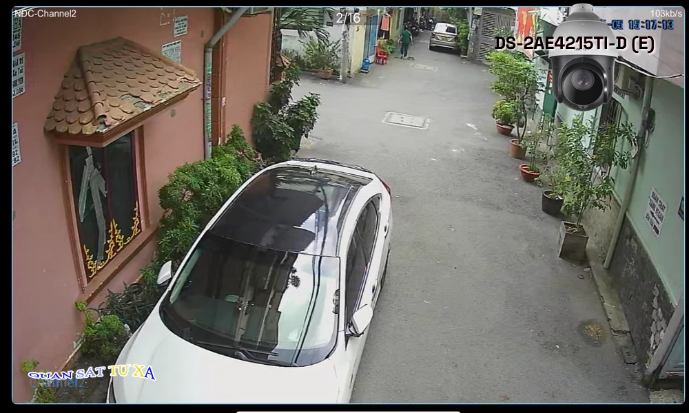 DS-2AE4215TI-D(E) sắc nét Hikvision