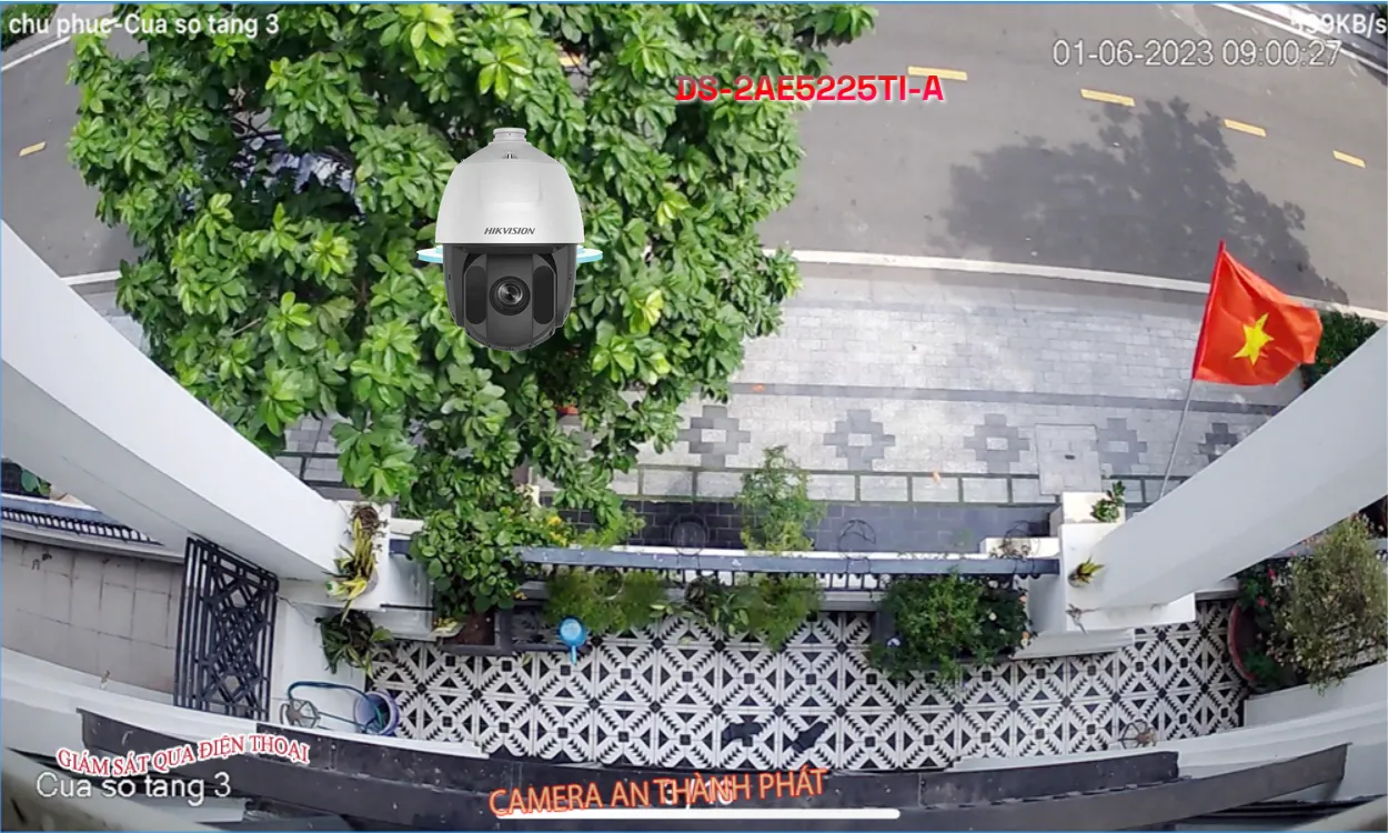 DS-2AE5225TI-A sắc nét Hikvision DS-2AE5225TI-A sắc nét Hikvision