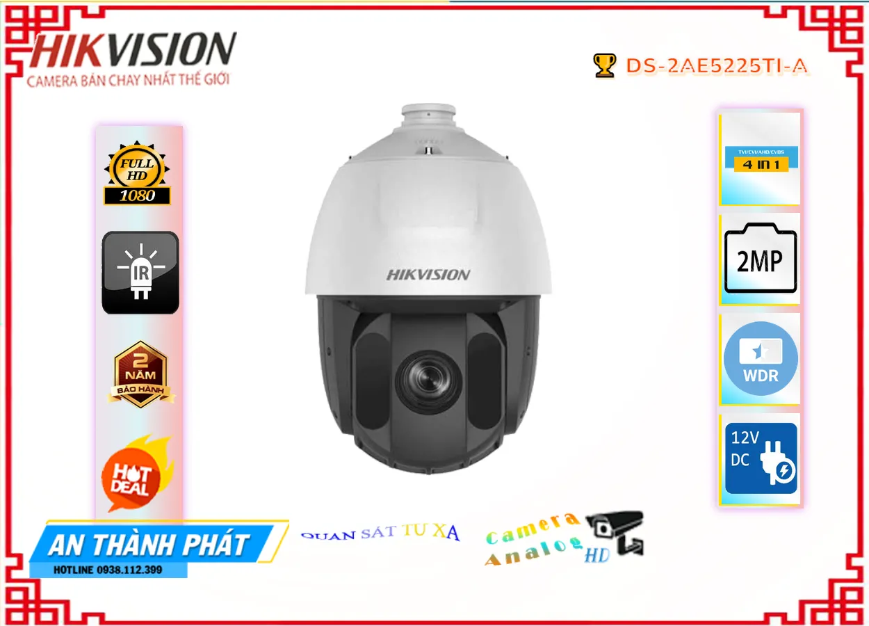 Camera DS-2AE5225TI-A hồng ngoại 150m,thông số DS-2AE5225TI-A,DS 2AE5225TI A,chức năng DS-2AE5225TI-A 2.0 MP FULL HD 1080P , Camera DS-2AE5225TI-A Công Nghệ Mới,DS-2AE5225TI-A mới,Bán giá rẻ DS-2AE5225TI-A,Giá DS-2AE5225TI-A,phân phối DS-2AE5225TI-A,DS-2AE5225TI-A Bán Giá Rẻ,DS-2AE5225TI-A Giá Hấp Dẫn,DS-2AE5225TI-A Giá Thấp Nhất,Giá Bán DS-2AE5225TI-A,Nơi bán DS-2AE5225TI-A
