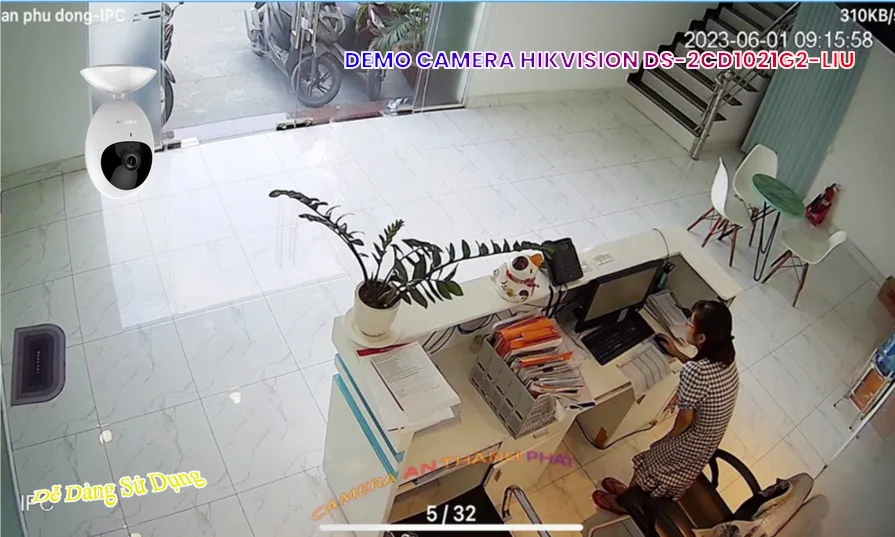 DS-2CD1021G2-LIU camera sắc nét Hikvision DS-2CD1021G2-LIU camera sắc nét Hikvision