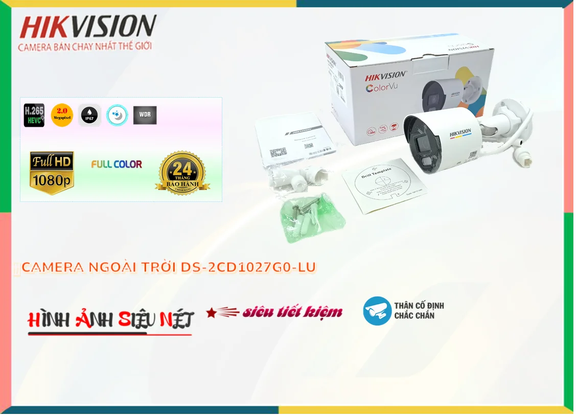 Camera Hikvision Full Color DS-2CD1027G0-LU,Thông số DS-2CD1027G0-LU,DS-2CD1027G0-LU Chất lượng nhất,DS-2CD1027G0-LU Công Nghệ IP  Bán Sỉ, Loại Camera DS 2CD1027G0 LU,DS-2CD1027G0-LU tốt nhất,Giá Bán DS-2CD1027G0-LU FULL HD 1080P 2.0 MP ,DS-2CD1027G0-LU Chất Lượng,bán DS-2CD1027G0-LU,Bán Giá DS-2CD1027G0-LU,thông số DS-2CD1027G0-LU,DS-2CD1027G0-LU giá mới nhất,DS-2CD1027G0-LU Giá Khuyến Mãi,DS-2CD1027G0-LU rẻ nhất