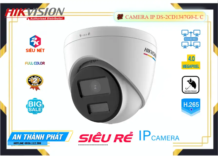 DS-2CD1347G0-LC sắc nét Hikvision DS-2CD1347G0-LC sắc nét Hikvision