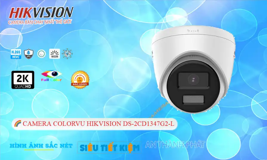 DS-2CD1347G2-L sắc nét Hikvision ➠