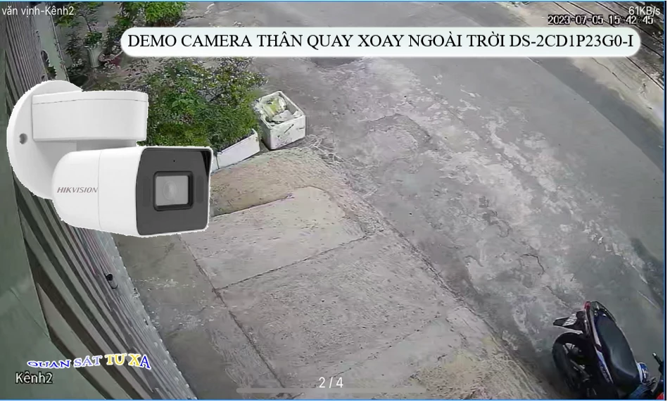 DS-2CD1P23G0-I sắc nét Hikvision