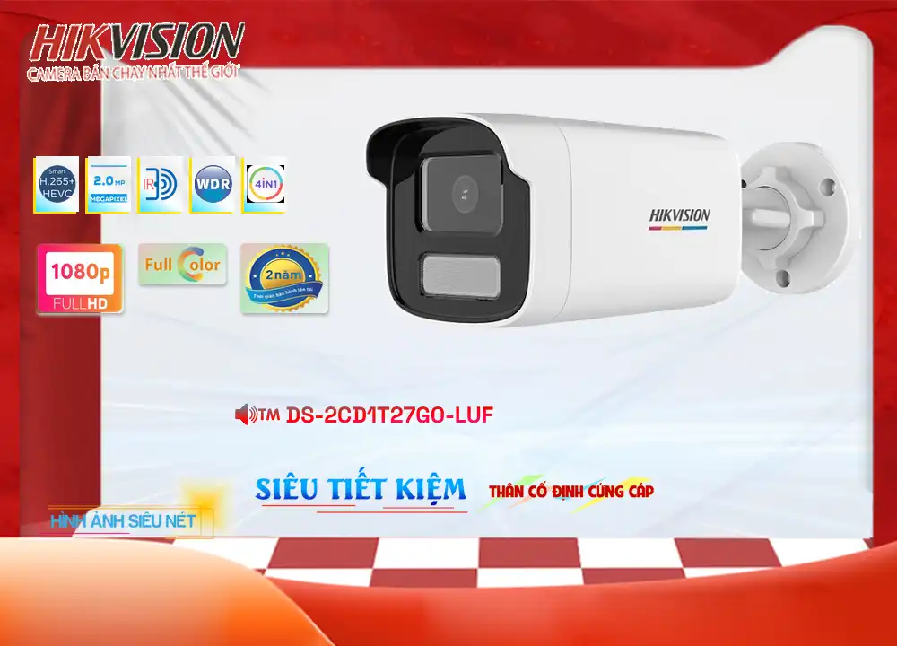 ✨ Camera Hikvision Sắc Nét DS-2CD1T27G0-LUF,Thông số DS-2CD1T27G0-LUF,DS-2CD1T27G0-LUF giá mới nhất,DS-2CD1T27G0-LUF Công Nghệ IP  Bán Sỉ, Camera Giám Sát DS 2CD1T27G0 LUF,DS-2CD1T27G0-LUF tốt nhất,Giá Bán DS-2CD1T27G0-LUF FULL HD 1080P 2.0 MP ,DS-2CD1T27G0-LUF Chính hãng,Bán rẻ DS-2CD1T27G0-LUF,Giá DS-2CD1T27G0-LUF,thông số DS-2CD1T27G0-LUF,DS-2CD1T27G0-LUF Giá rẻ nhất,DS-2CD1T27G0-LUF Giá Khuyến Mãi,DS-2CD1T27G0-LUF Đang giảm giá