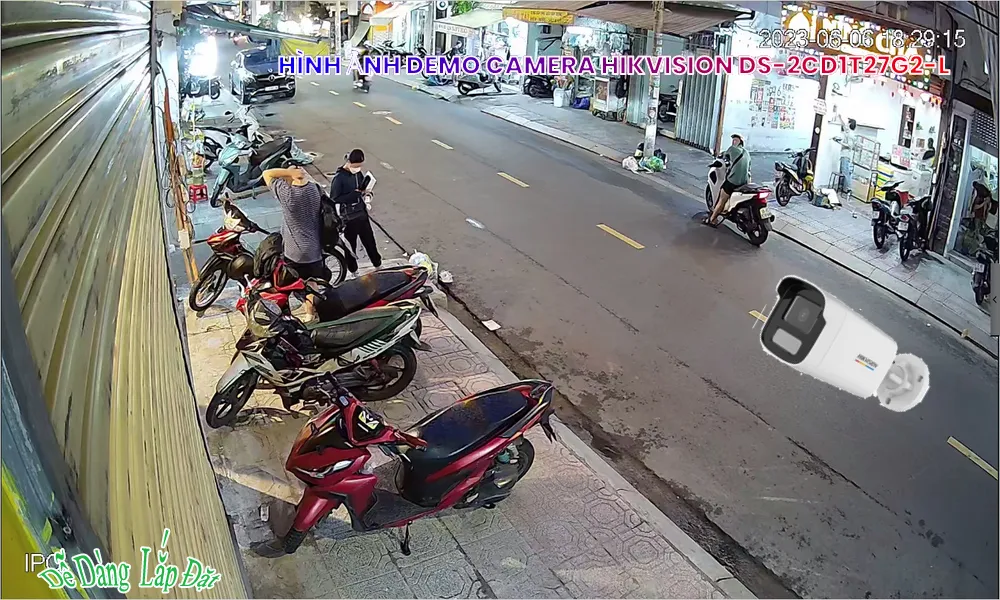 DS-2CD1T27G2-L sắc nét Hikvision