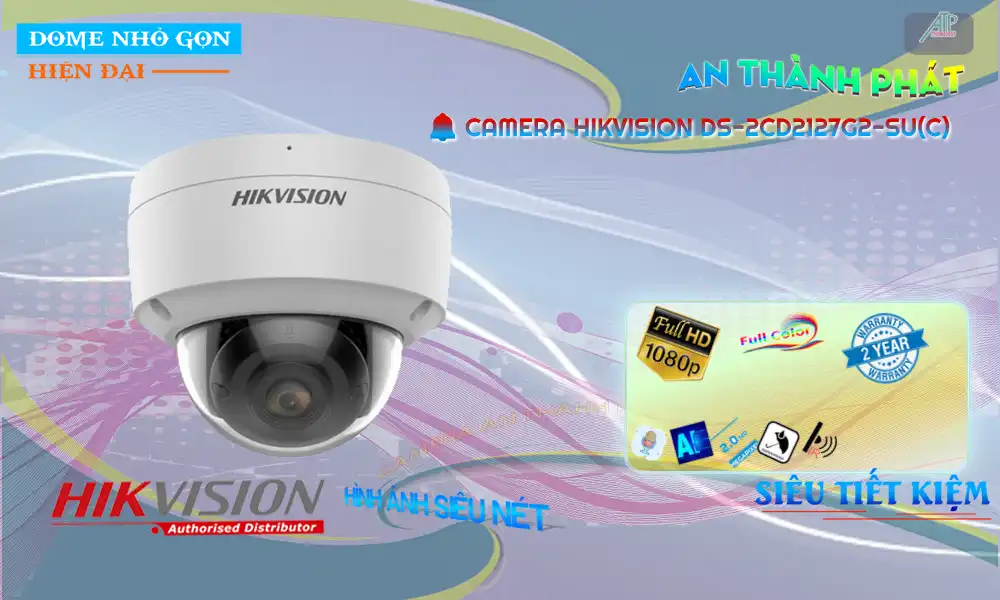 ➠  DS-2CD2127G2-SU(C) sắc nét Hikvision