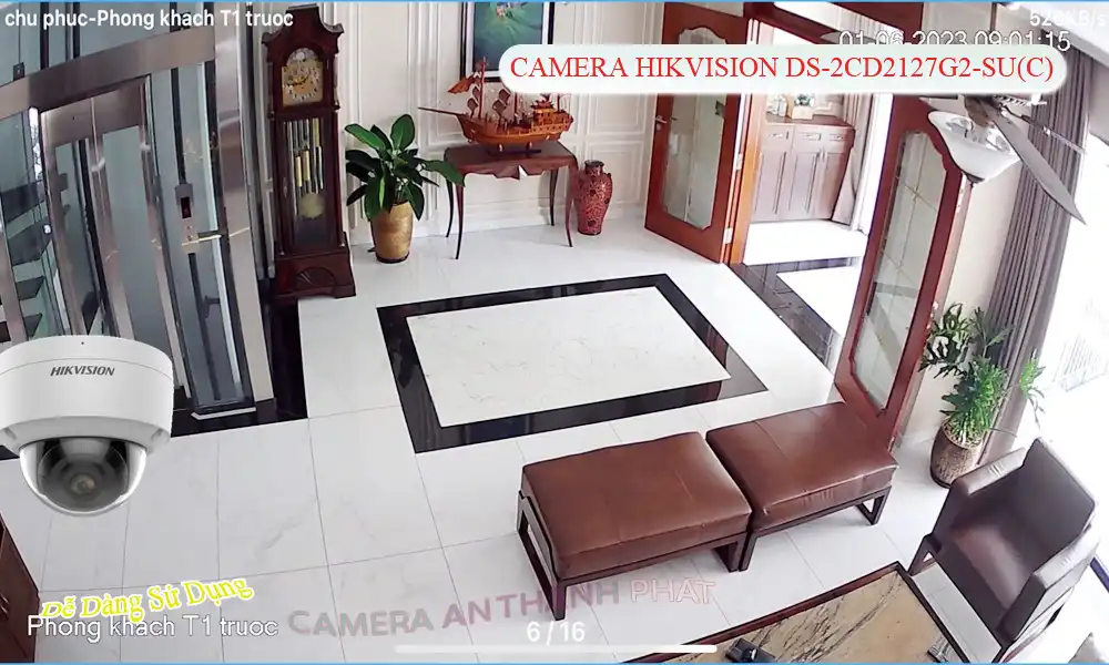 ➠  DS-2CD2127G2-SU(C) sắc nét Hikvision