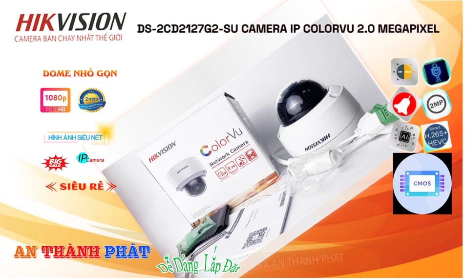 DS-2CD2127G2-SU sắc nét Hikvision ➠ DS-2CD2127G2-SU sắc nét Hikvision ➠