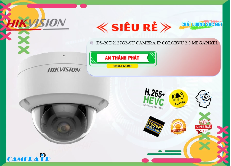 DS-2CD2127G2-SU sắc nét Hikvision ➠ DS-2CD2127G2-SU sắc nét Hikvision ➠