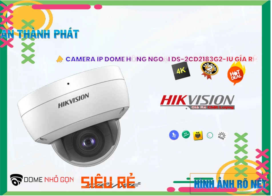 Camera 4K Hikvision DS-2CD2183G2-IU,DS-2CD2183G2-IU giá mới nhấtDS-2CD2183G2-IU Chính hãng,DS 2CD2183G2 IU,Giá Bán DS-2CD2183G2-IU Ultra 4k 8.0 MP ,Địa Chỉ Bán  Camera quan sát DS-2CD2183G2-IU,DS-2CD2183G2-IU giá mới nhất,DS-2CD2183G2-IU Chính hãng,Giá ,Giá buôn DS-2CD2183G2-IU