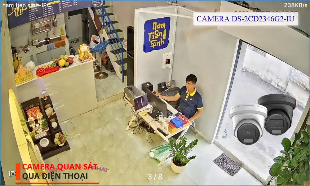 DS-2CD2346G2-IU sắc nét Hikvision DS-2CD2346G2-IU sắc nét Hikvision