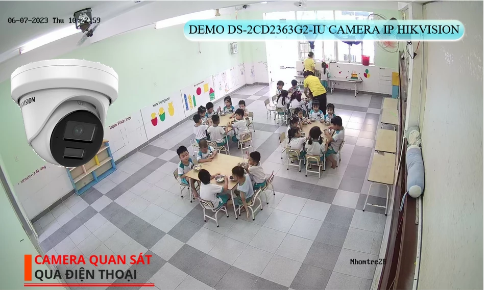 DS-2CD2363G2-IU sắc nét Hikvision