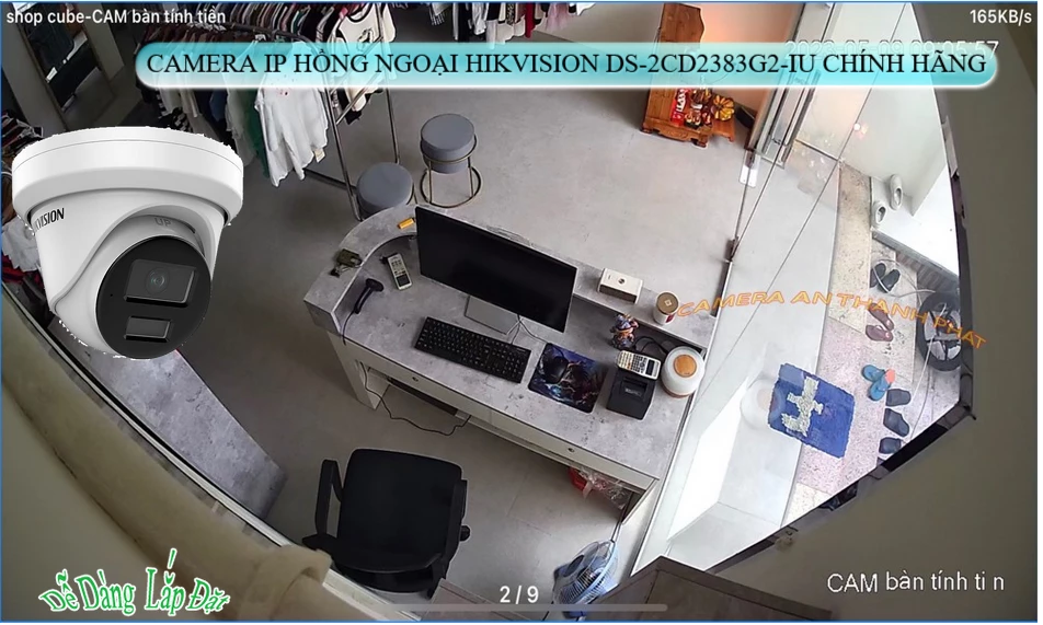 DS-2CD2383G2-IU sắc nét Hikvision ➠ DS-2CD2383G2-IU sắc nét Hikvision ➠