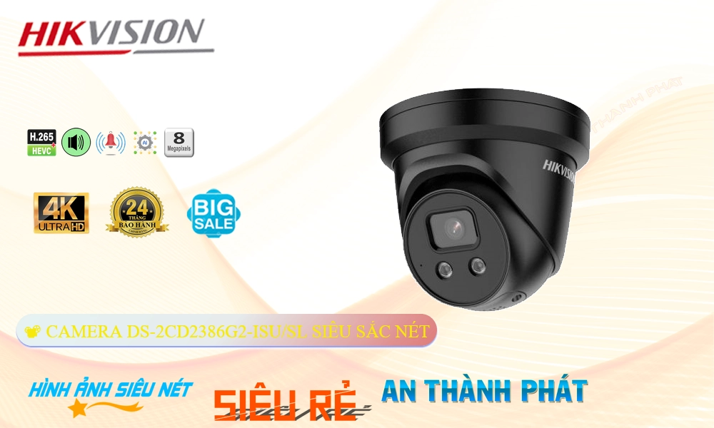 DS-2CD2386G2-ISU/SL Camera Giá tốt Hikvision DS-2CD2386G2-ISU/SL Camera Giá tốt Hikvision