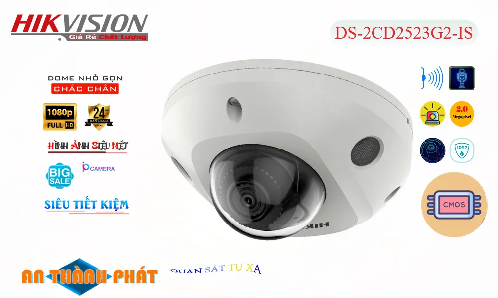 DS-2CD2523G2-IS sắc nét Hikvision