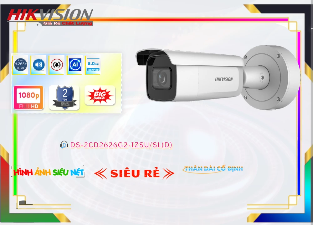 Camera Hikvision DS-2CD2626G2-IZSU/SL(D),Giá giá sỉ DS-2CD2626G2-IZSU/SL(D),Giá buôn DS-2CD2626G2-IZSU/SL(D), Bán Lỗ,DS-2CD2626G2-IZSU/SL(D) nơi bán rẻ nhất,Giá Bán DS-2CD2626G2-IZSU/SL(D) FULL HD 1080P 2.0 megapixel ,Địa Chỉ Bán  Camera quan sát DS-2CD2626G2-IZSU/SL(D),thông số DS-2CD2626G2-IZSU/SL(D), sale mạnh,DS-2CD2626G2-IZSU/SL(D) Giá hấp dẫn,DS-2CD2626G2-IZSU/SL(D) Tiết kiệm,công nghê DS-2CD2626G2-IZSU/SL(D),DS-2CD2626G2-IZSU/SL(D) Tốt nhất,DS-2CD2626G2-IZSU/SL(D) Chất Lượng,bán DS-2CD2626G2-IZSU/SL(D)