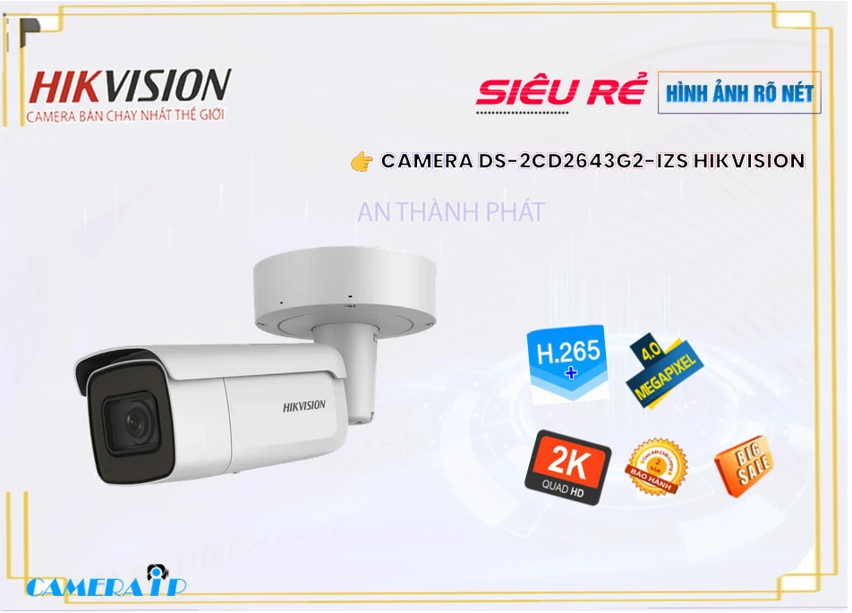 Camera Hikvision DS-2CD2643G2-IZS,thông số DS-2CD2643G2-IZS,DS 2CD2643G2 IZS,chức năng DS-2CD2643G2-IZS 4.0 MP Độ phân giải Ultra 2k , Loại Camera an ninh DS-2CD2643G2-IZS Tốt nhất,DS-2CD2643G2-IZS Chất Lượng,bán DS-2CD2643G2-IZS,Giá giá sỉ DS-2CD2643G2-IZS,Giá buôn DS-2CD2643G2-IZS,DS-2CD2643G2-IZS Bán Giá Rẻ,DS-2CD2643G2-IZS Tiết kiệm,DS-2CD2643G2-IZS nơi bán rẻ nhất,Giá Bán DS-2CD2643G2-IZS,Địa Chỉ Bán DS-2CD2643G2-IZS