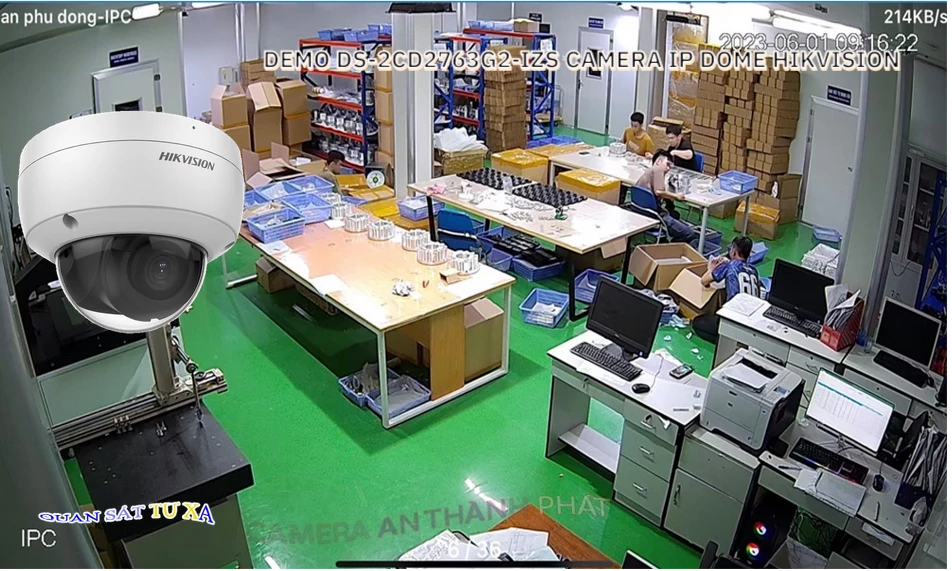 DS-2CD2763G2-IZS sắc nét Hikvision