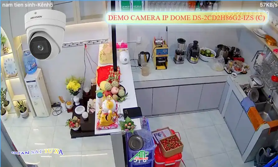 Camera Hikvision DS-2CD2H86G2-IZS(C)