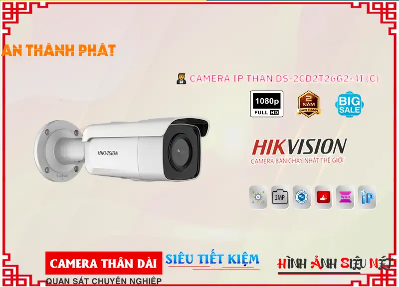 Camera Hikvision DS-2CD2T26G2-4I (C),Giá giá sỉ DS-2CD2T26G2-4I (C) Cấp Nguồ Qua Dây Mạng ,Nhà Phân Phối DS-2CD2T26G2-4I (C), Camera quan sát DS-2CD2T26G2-4I (C) Bán Lỗ,DS-2CD2T26G2-4I (C) bán chạy nhất,công nghê DS-2CD2T26G2-4I (C) FULL HD 1080P ,DS-2CD2T26G2-4I (C) Tốt nhất,thông số DS-2CD2T26G2-4I (C),DS-2CD2T26G2-4I (C) Tốt nhất,DS-2CD2T26G2-4I (C) Giá Khuyến Mãi,DS-2CD2T26G2-4I (C) Giá rẻ,DS-2CD2T26G2-4I (C) Chất Lượng,bán DS-2CD2T26G2-4I (C)