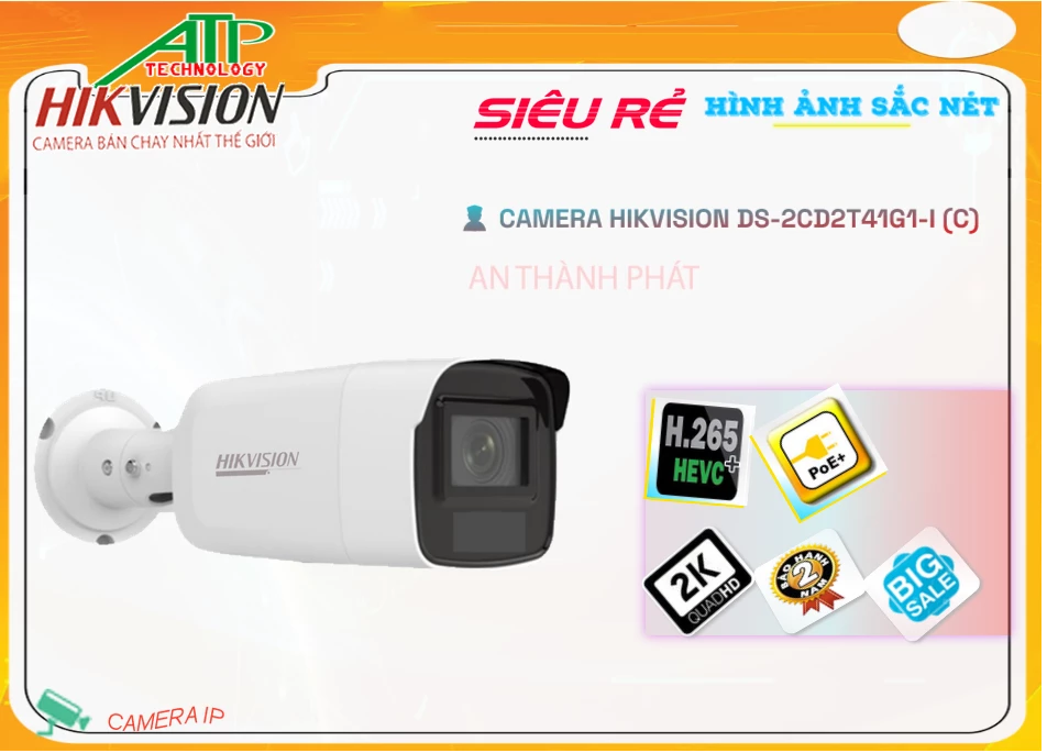 Camera Hikvision DS-2CD2T41G1-I(C),DS-2CD2T41G1-I(C) giá mới nhấtDS-2CD2T41G1-I(C) Chính hãng,DS 2CD2T41G1 I(C),Giá Bán DS-2CD2T41G1-I(C) Ultra 2k 4.0 MP ,Nơi Lắp  Camera Giám Sát DS-2CD2T41G1-I(C),DS-2CD2T41G1-I(C) giá mới nhất,DS-2CD2T41G1-I(C) Chính hãng,Giá ,phân phối DS-2CD2T41G1-I(C)