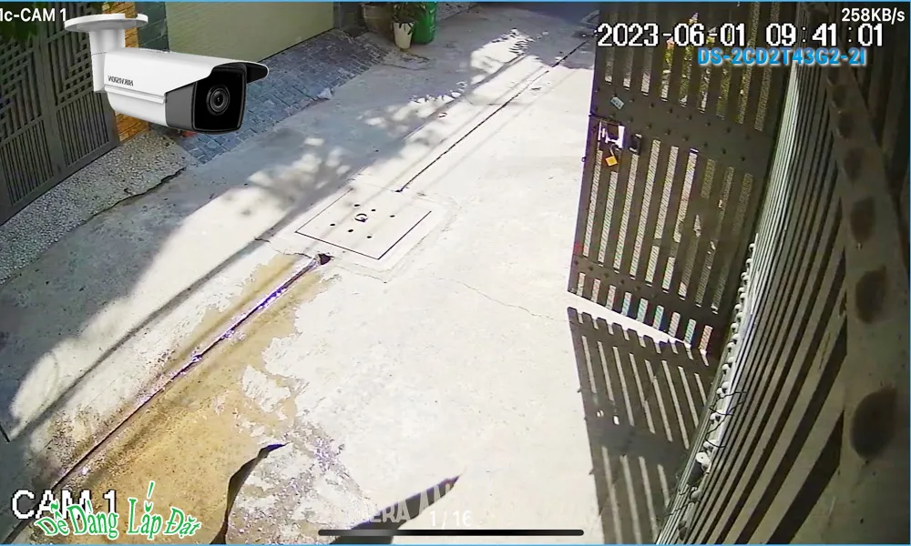 DS-2CD2T43G2-2I sắc nét Hikvision