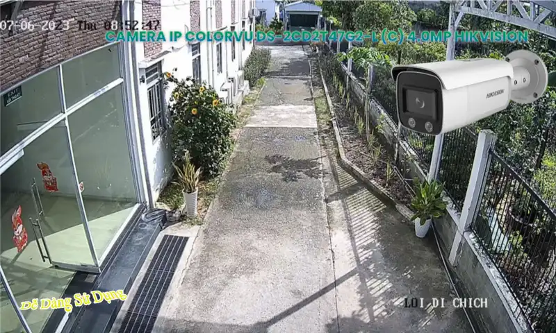 ➠  DS-2CD2T47G2-L (C) sắc nét Hikvision