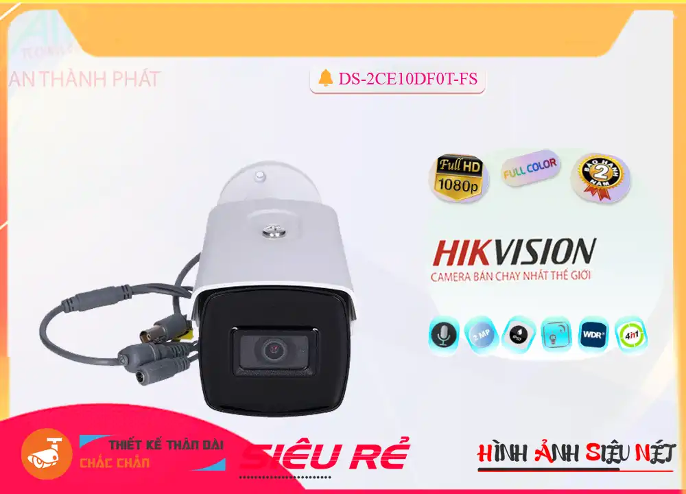 ➠ DS-2CE10DF0T-FS sắc nét Hikvision ➠ DS-2CE10DF0T-FS sắc nét Hikvision