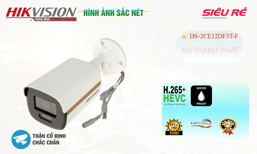 DS-2CE12DF3T-F sắc nét Hikvision ➠