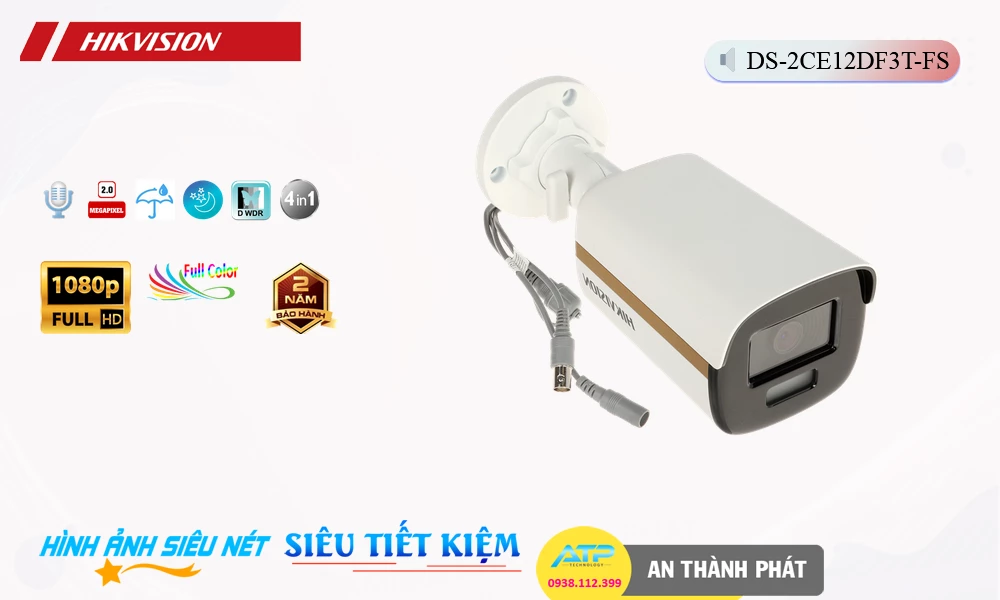 ➠ DS-2CE12DF3T-FS sắc nét Hikvision ➠ DS-2CE12DF3T-FS sắc nét Hikvision