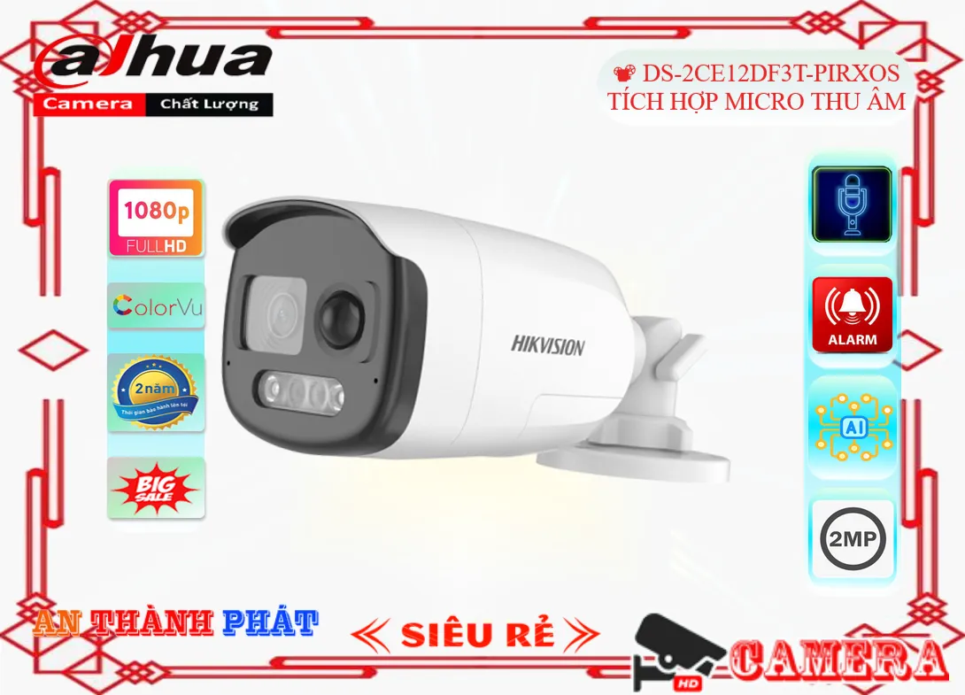 DS-2CE12DF3T-PIRXOS Camera Thân Báo Động,DS-2CE12DF3T-PIRXOS Tiết kiệm,DS-2CE12DF3T-PIRXOS tốt nhất,Thông số DS-2CE12DF3T-PIRXOS HD Anlog ,Bán rẻ DS-2CE12DF3T-PIRXOS,Giá DS-2CE12DF3T-PIRXOS 2.0 MP FULL HD 1080P ,Giá kỹ thuật ,DS-2CE12DF3T-PIRXOS Bán Sỉ,Giá Bán DS-2CE12DF3T-PIRXOS,Địa Chỉ Bán DS-2CE12DF3T-PIRXOS,thông số DS-2CE12DF3T-PIRXOS,DS-2CE12DF3T-PIRXOS sale mạnh,DS-2CE12DF3T-PIRXOS Giá Khuyến Mãi