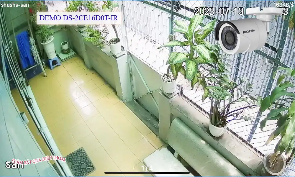 DS-2CE16D0T-IRF sắc nét Hikvision DS-2CE16D0T-IRF sắc nét Hikvision