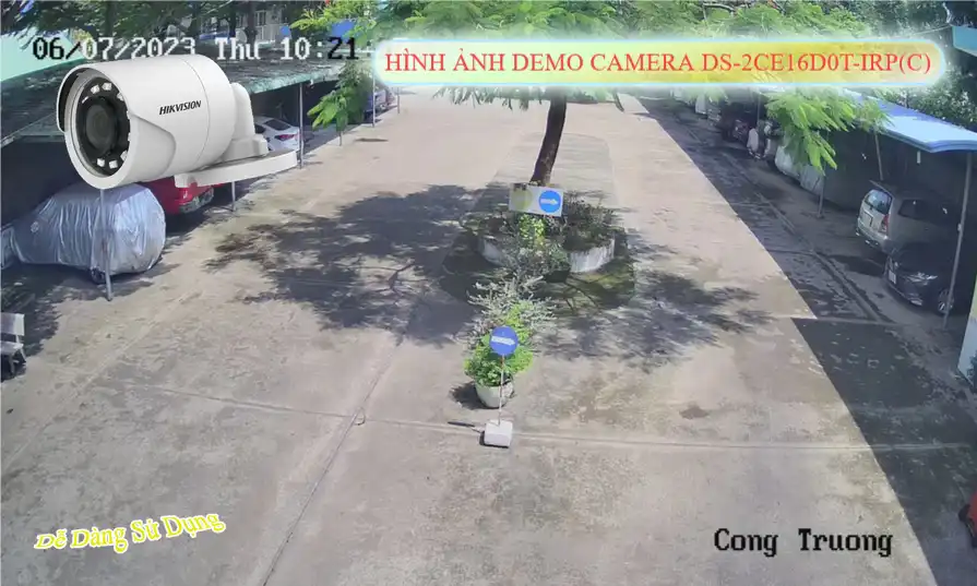 DS-2CE16D0T-IRP(C) sắc nét Hikvision