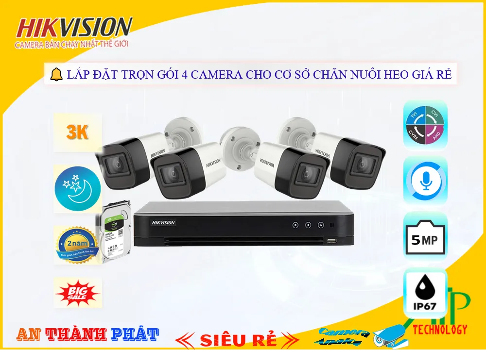 Giới Thiệu Trọn Bộ Camera Giá Rẻ Cho Cơ Sở Chăn Nuôi Heo Hình Ảnh Sắc Nét Dễ Dàng Sử Dụng Chức Năng Cao Cấp Trọn Bộ Camera Giá Rẻ Cho Cơ Sở Chăn Nuôi Heo Dịch vụ lắp camera Trọn Bộ Camera Giá Rẻ Cho Cơ Sở Chăn Nuôi Heo