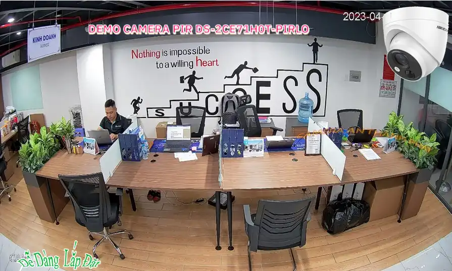 DS-2CE71H0T-PIRLO sắc nét Hikvision ➠