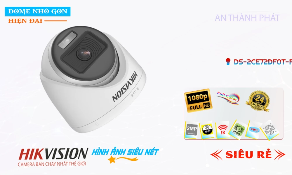DS-2CE72DF0T-F sắc nét Hikvision DS-2CE72DF0T-F sắc nét Hikvision