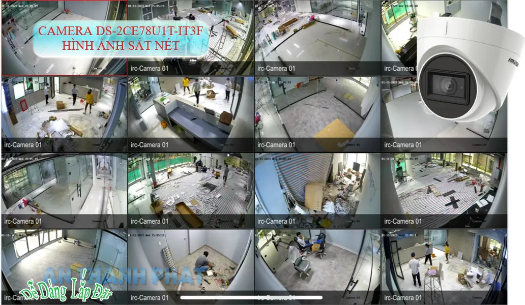DS-2CE78U1T-IT3F sắc nét Hikvision