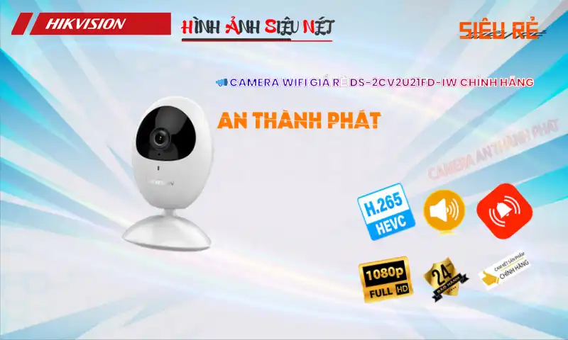 DS-2CV2U21FD-IW sắc nét Hikvision DS-2CV2U21FD-IW sắc nét Hikvision