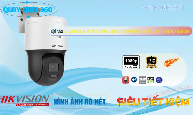 DS-2DE2C200MW-DE(F1)(S7) sắc nét Hikvision ➠