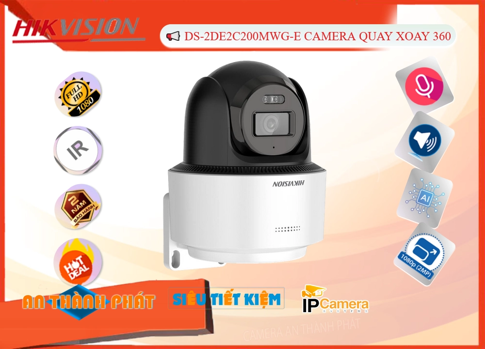 DS-2DE2C200MWG-E Camera An Ninh Giá tốt DS-2DE2C200MWG-E Camera An Ninh Giá tốt