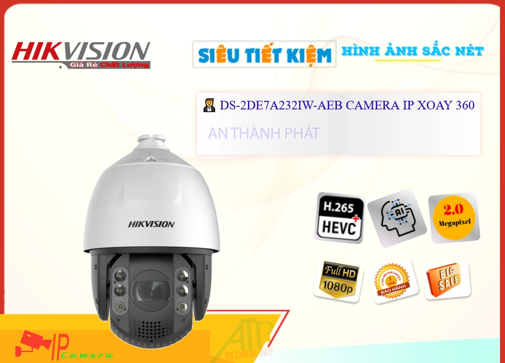✅ Camera Giá Rẻ Hikvision DS-2DE7A232IW-AEB HD IP Giá tốt ✅ Camera Giá Rẻ Hikvision DS-2DE7A232IW-AEB HD IP Giá tốt